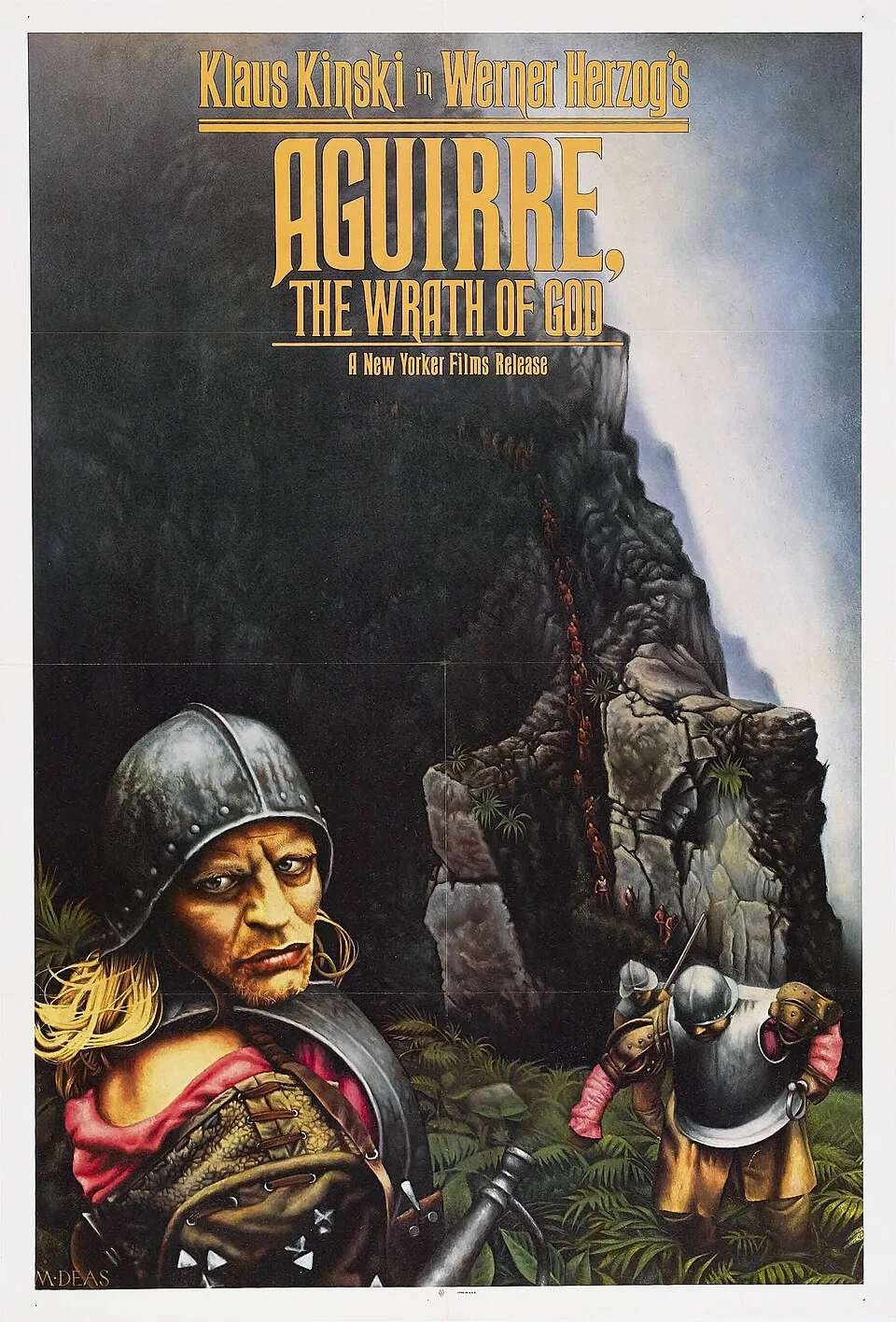 پوستر فیلم آگیره، خشم خدا (Aguirre, the Wrath of God)، محصول 1972