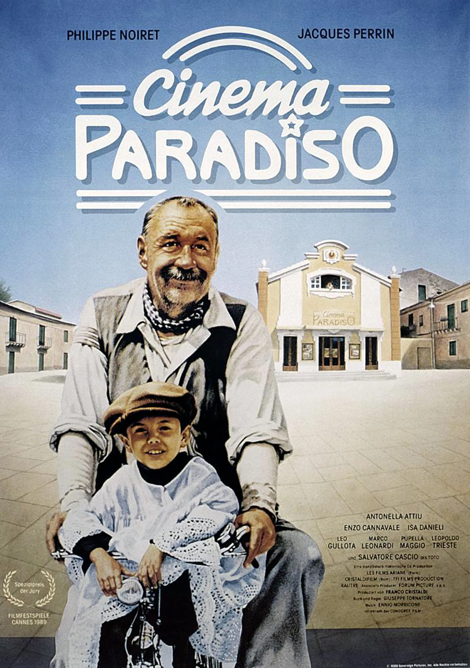 پوستر فیلم سینما پارادیزو (Cinema Paradiso)، محصول 1988