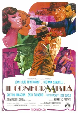 پوستر فیلم دنباله‌رو (The Conformist)، محصول 1970
