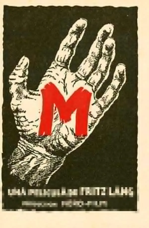 پوستر فیلم اِم (M)، محصول 1931
