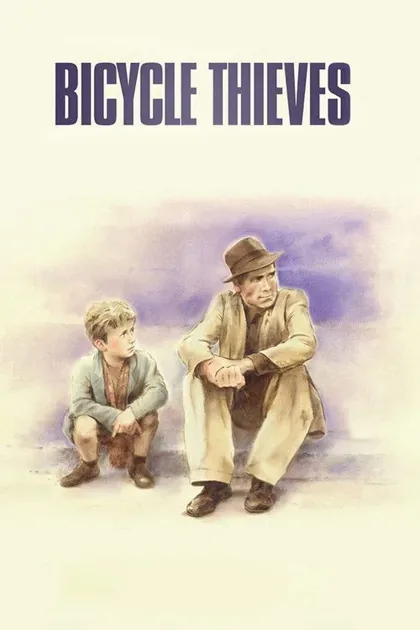 پوستر فیلم دزدان دوچرخه (1948)؛ مأخذ TMDB
